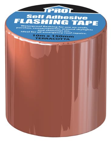 Bande d'étanchéité rouge 10 m x 15 cm