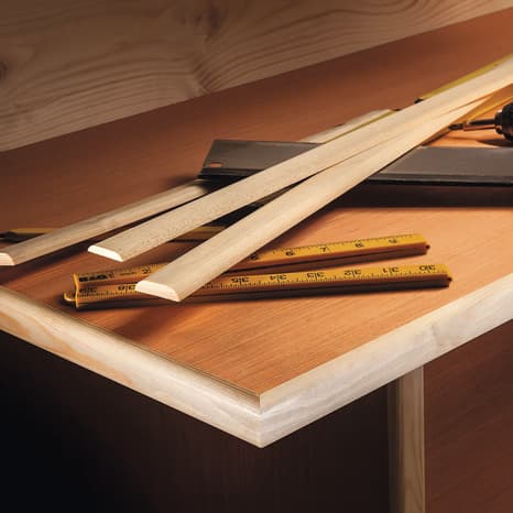 Miniature 2 de 1/2 rond en pin - L. 240 x l. 1,4 x Ép. 0,6 cm