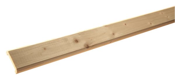 Nez de cloison en sapin 2,50 M - Section 21 x 27 mm