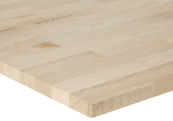 Tablette en chêne 2 m - l. 50 cm x Ép. 1,8 cm