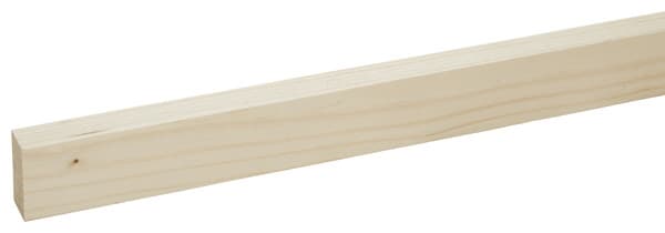 Tasseau en sapin du nord raboté L. 2,40 m - section 18 x 34 mm