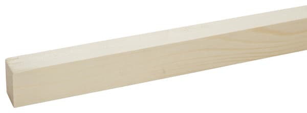 Tasseau en sapin du nord raboté L. 2,40 m - section 27 x 34 mm