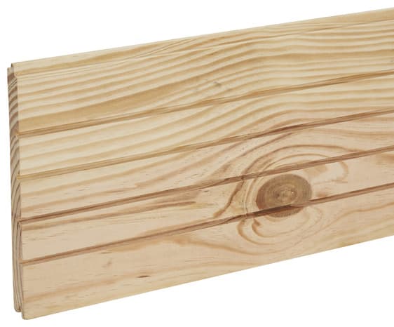 Miniature 4 de Plancher en pin maritime noueux NF - L. 2 m x l. 18 cm x Ép. 21 mm