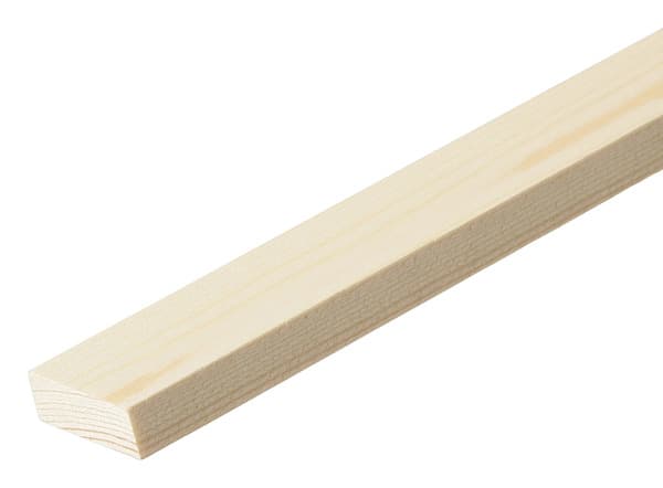 Tasseau en pin L. 2,40 m - section 9 x 36 mm