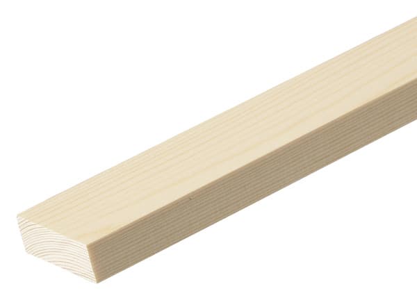 Tasseau en pin L. 2,40 m - section 14 x 43 mm