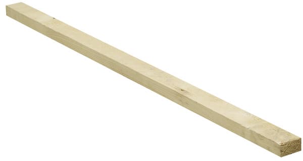 Tasseau raboté 2 faces L. 2,40 m - Section 63 x 38 mm