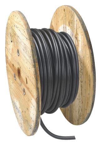 Miniature 2 de Câble électrique rigide R2V 3G6 mm² noir - 50 m