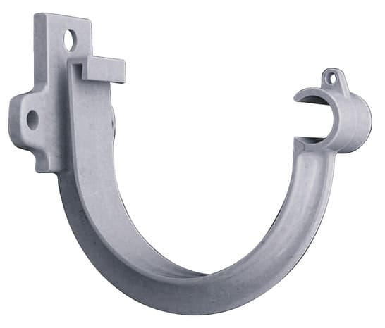 Crochet bandeau en PVC Dév. 16 mm gris