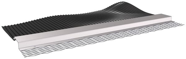 Solin bavette en zinc et plomb - L. 2 m Ép. 0,65 mm