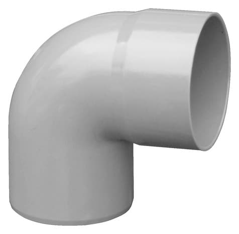 Coude en PVC avec courbure à 87 °30 - First