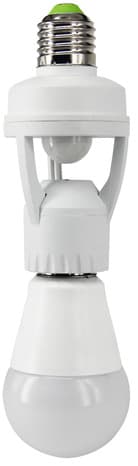 Miniature 3 de Douille E27 60 W avec détecteur de mouvements pour l'allumage automatique