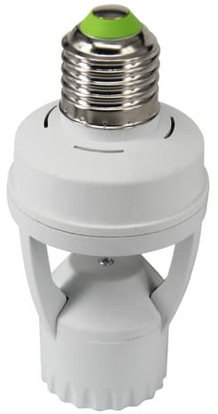 Miniature 4 de Douille E27 60 W avec détecteur de mouvements pour l'allumage automatique