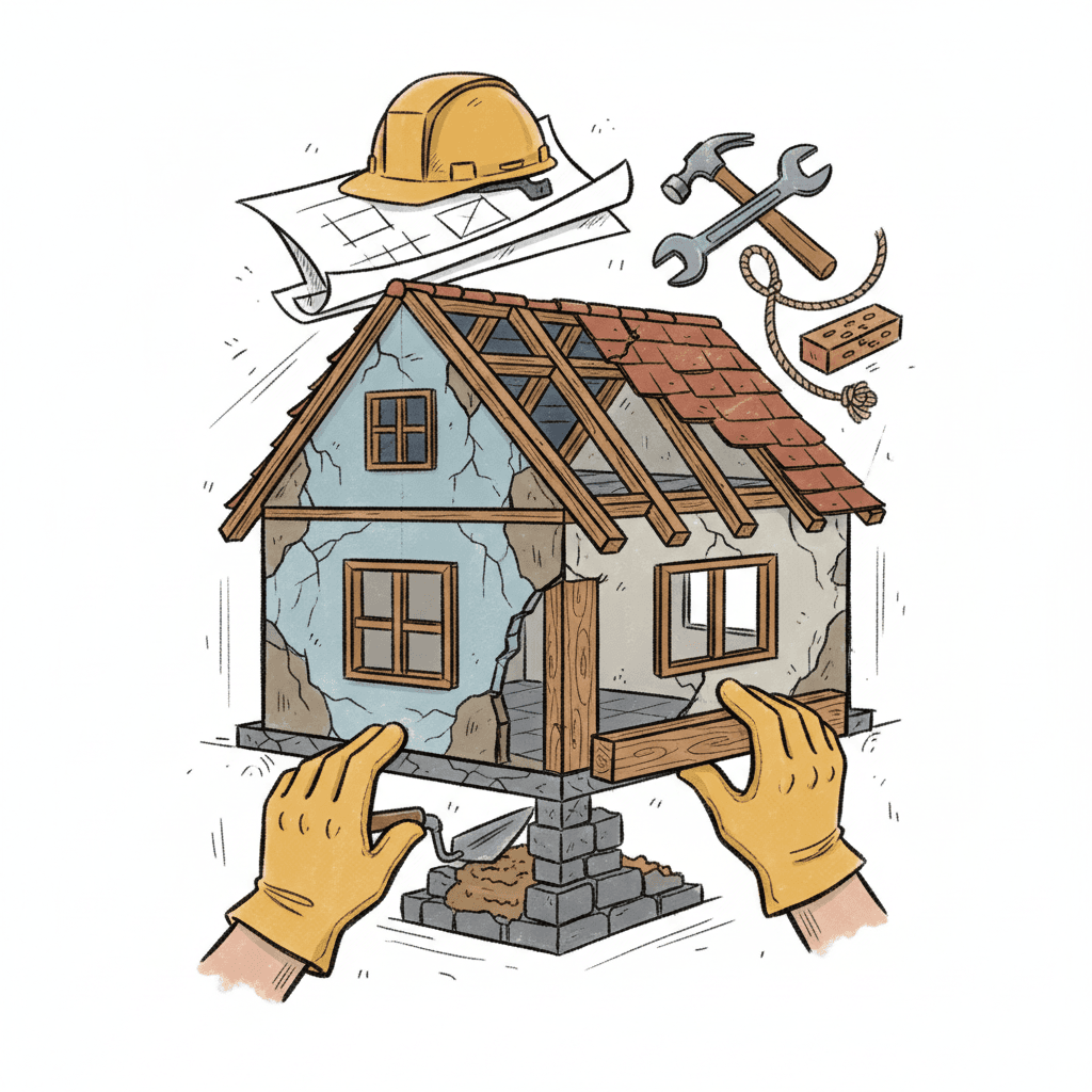 Mi Casa en Ruinas: Guía de Rehabilitación Segura