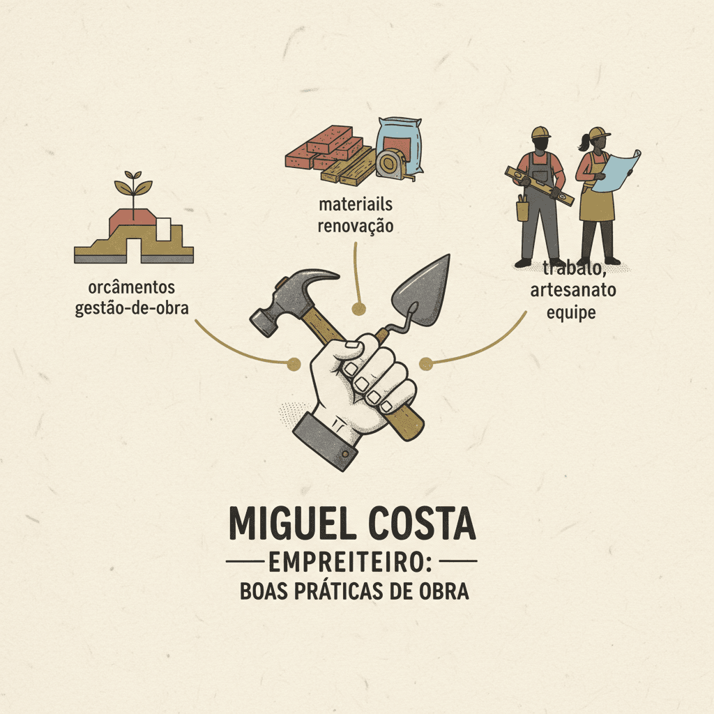 Miguel Costa Empreiteiro: Boas Práticas de Obra