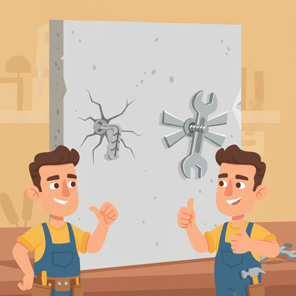 Chevilles pour plaques de plâtre: toutes ne se valent pas