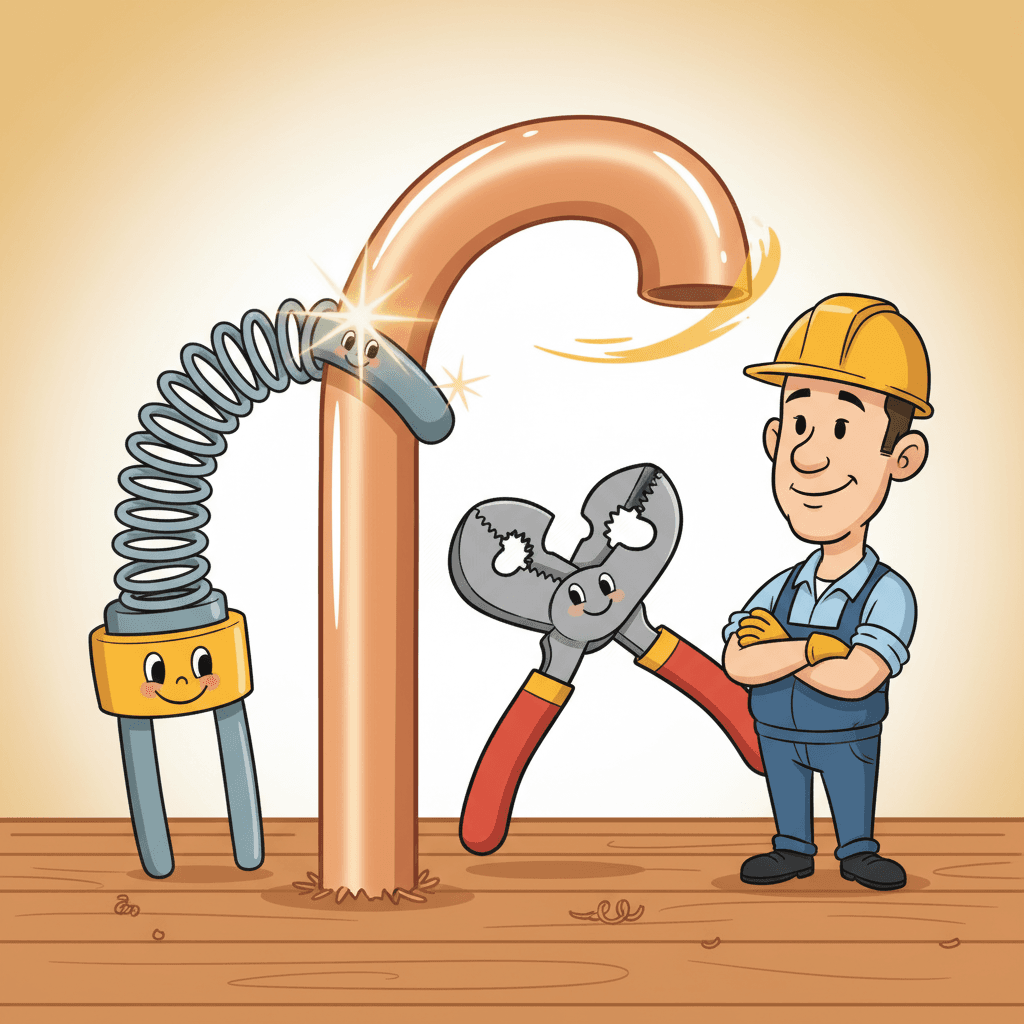 Perfect Copper Pipe Bend Without Kinks Every Time