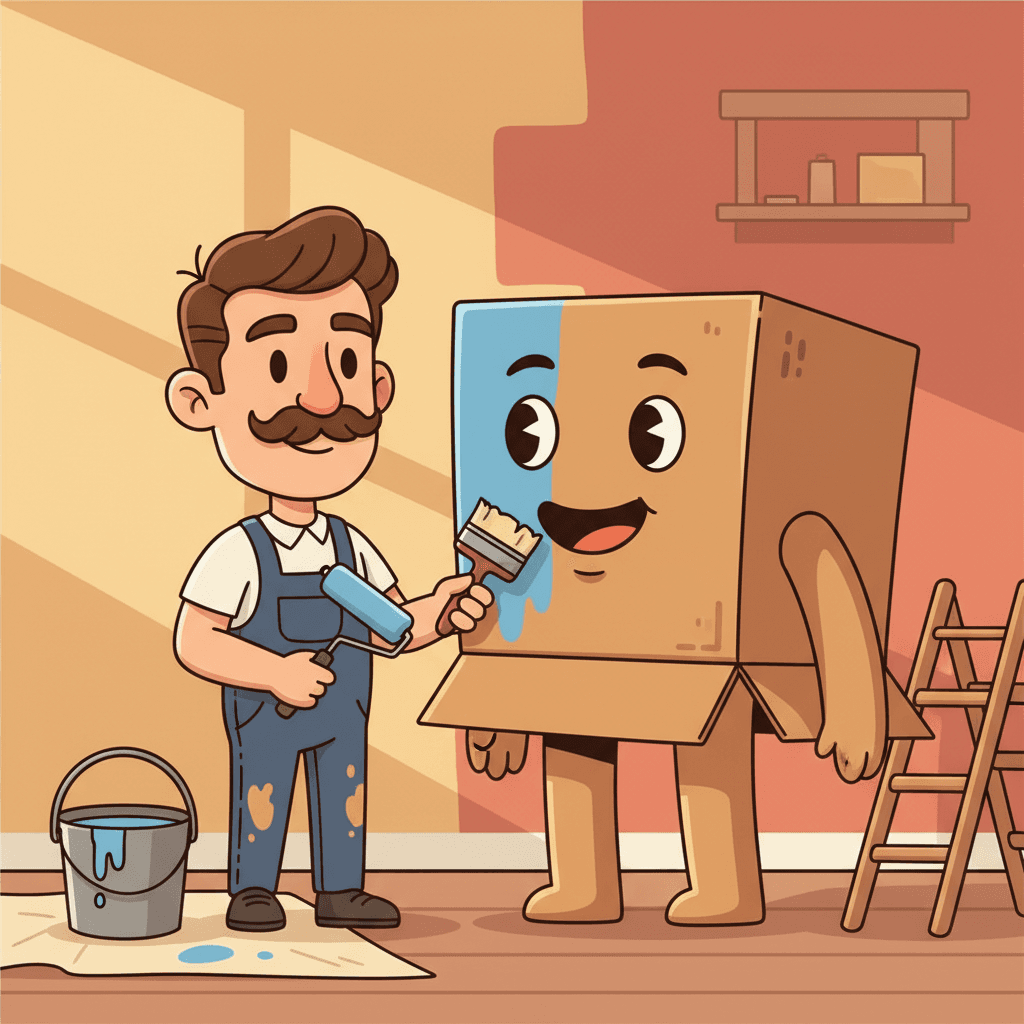 Peinture Intérieure Pour Un Pote en Carton : Guide Pro