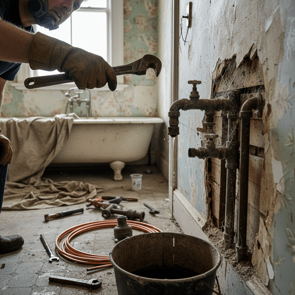 Un Incubo Idraulico: Ristrutturare una Casa Vittoriana
