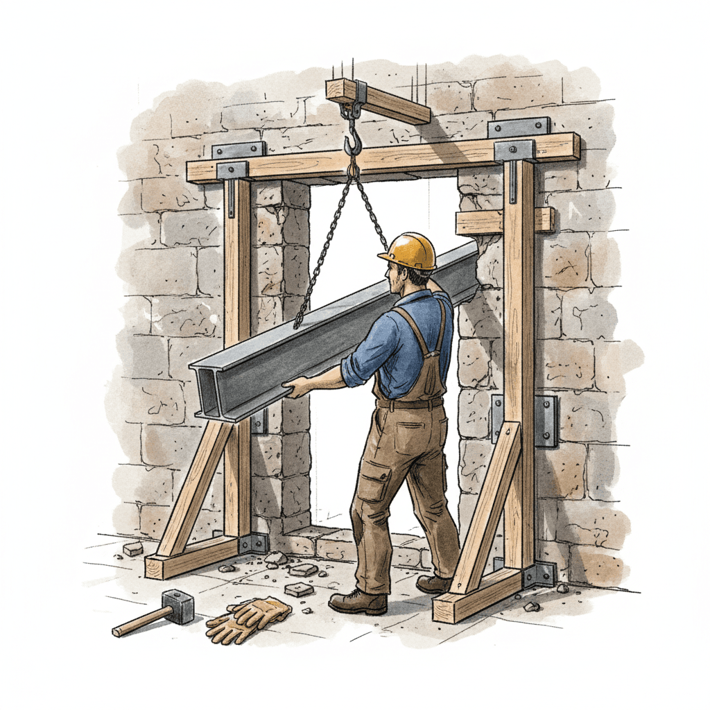 Cet artisan va installer une IPN: Méthode chantier sûre