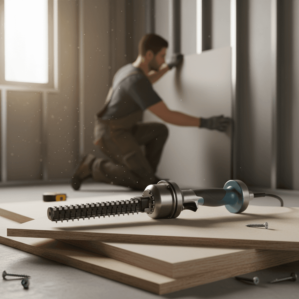 Nouvel Outil Débloqué Pour Le Placo: Visseuse À Bande