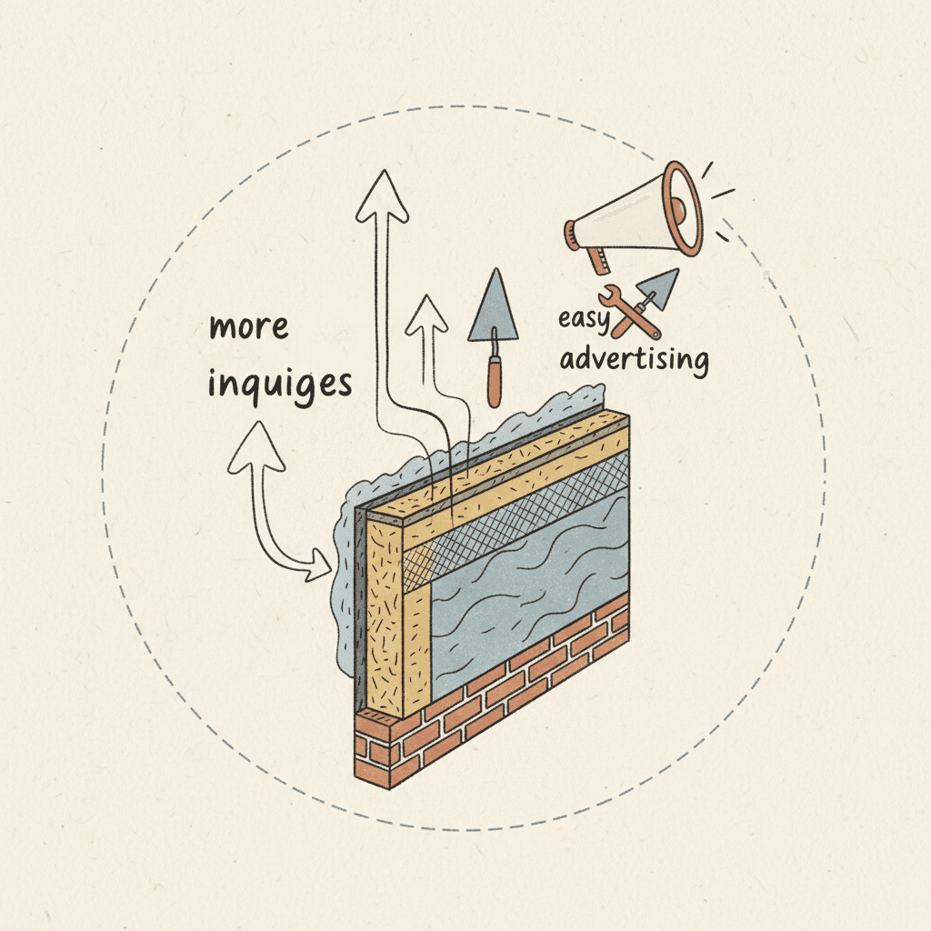 WDVS -Werbung leicht gemacht: Mehr Anfragen sichern