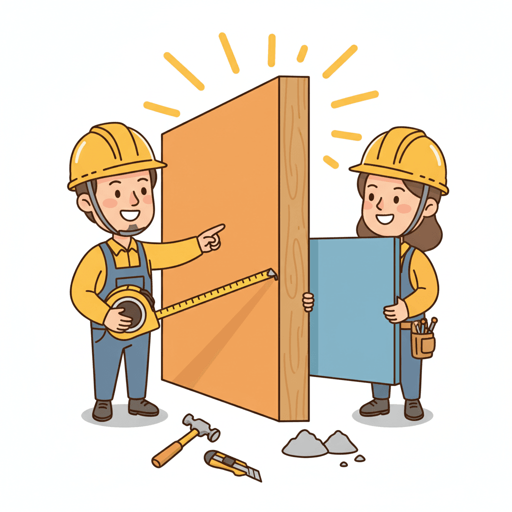 Poser une cloison perpendiculaire à une autre: guide pro