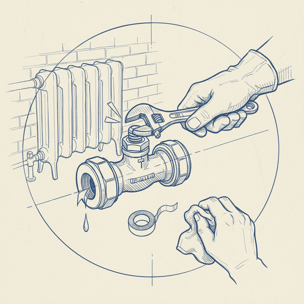 Fixing a Leaking Radiator Valve: Contractor Guide