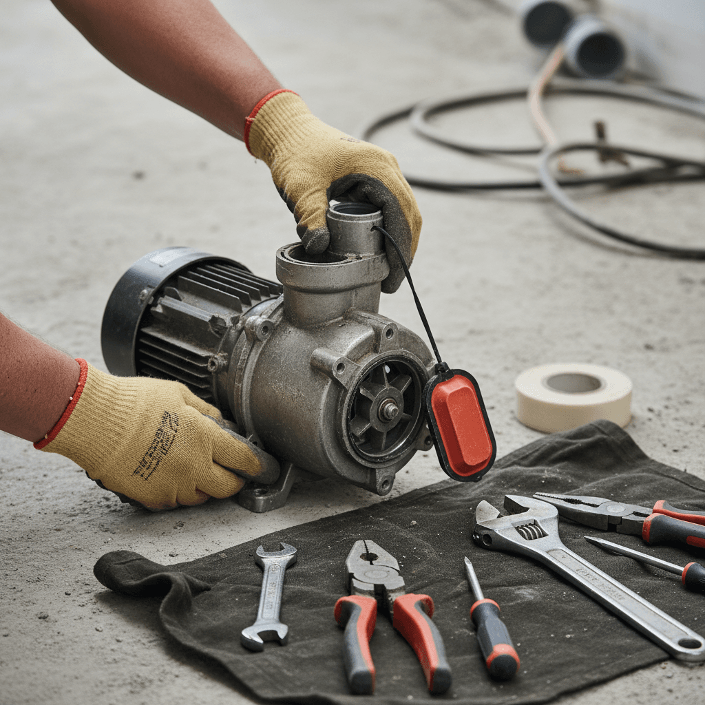 Reparation d’une pompe de relevage: Guide terrain