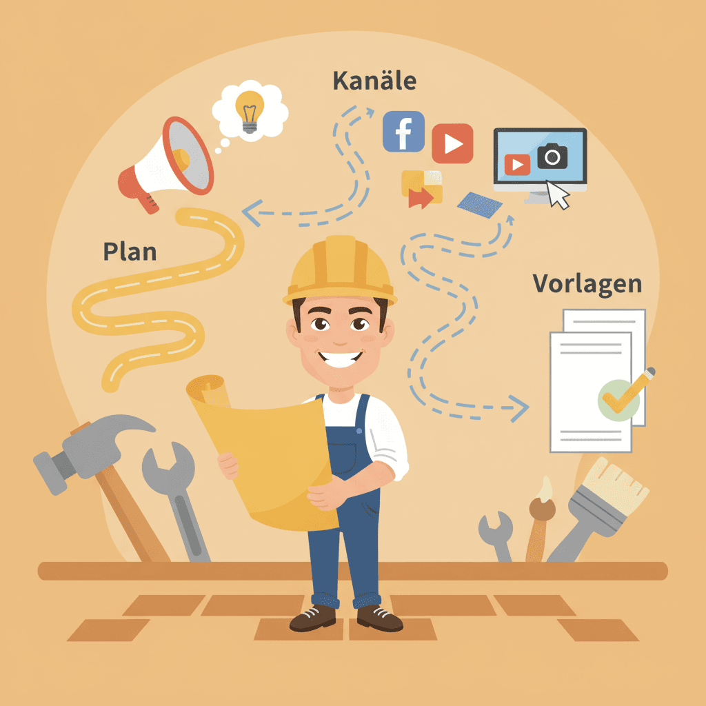 Komplettumbau-Werbung: Plan, Kanäle, Vorlagen