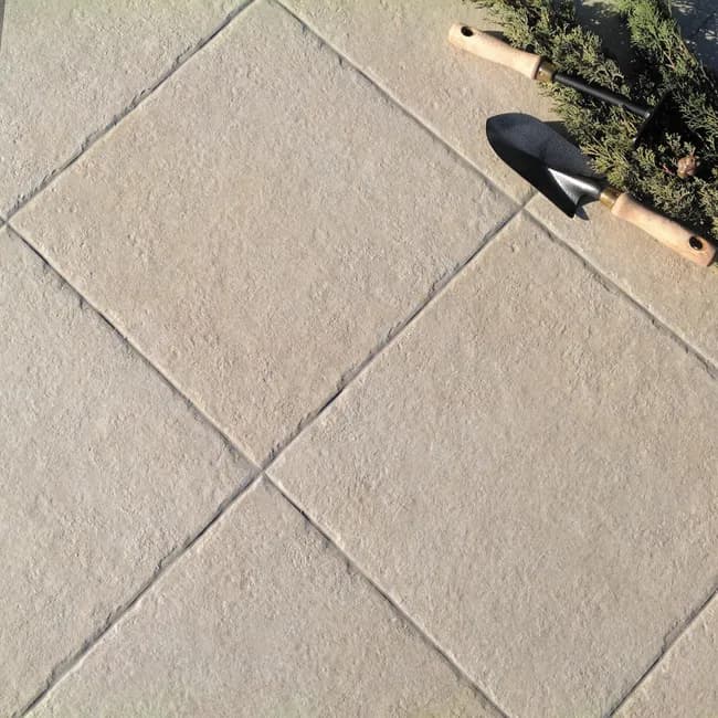 Image principale de Carrelage sol extérieur effet pierre l.45 x L.45 cm - Alpilles Beige