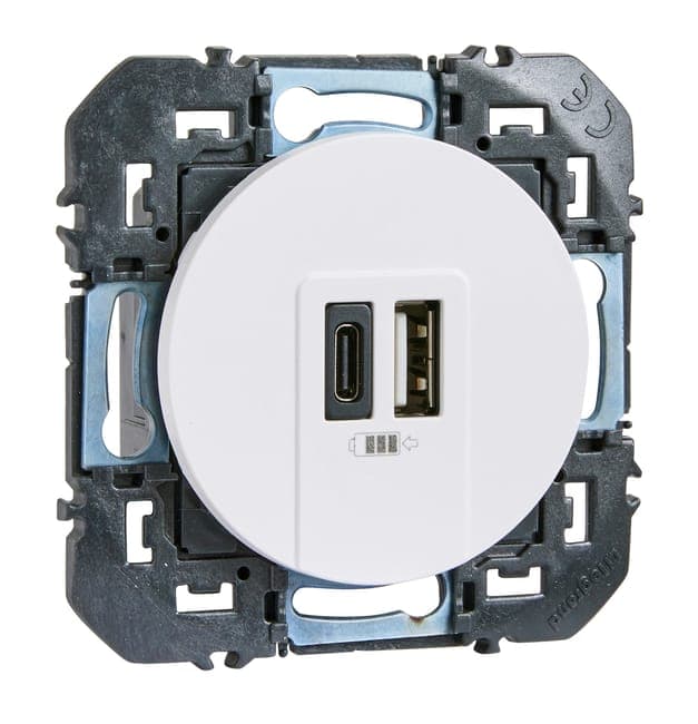 Image principale de Double prise USB DOOXIE - LEGRAND