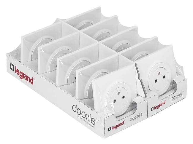 Image principale de Prise de courant 2P+T DOOXIE Lot de 10 - LEGRAND