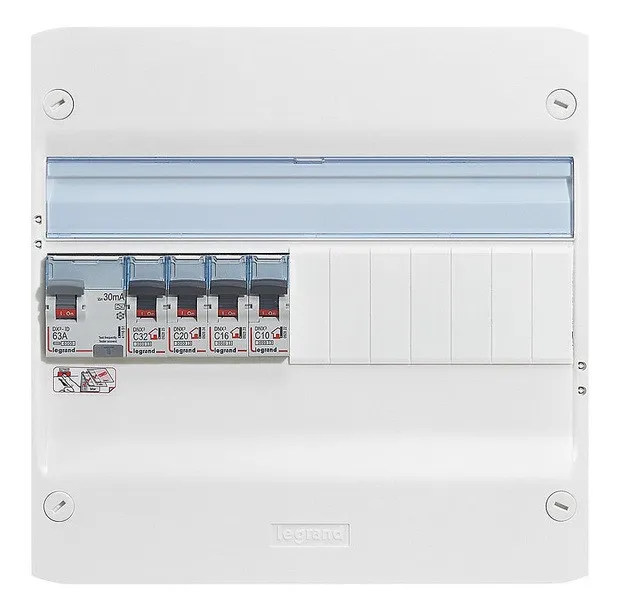 Image principale de Coffret équipé, pré-câblé Drivia Extension 2 rangées pour cuisine/cellier Legrand