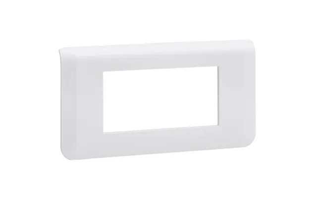 Image principale de Plaque de finition 4 postes horizontale MOSAIC - LEGRAND