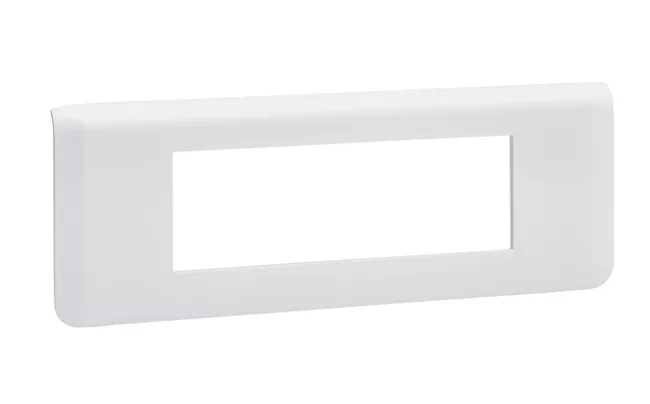 Image principale de Plaque de finition 6 postes horizontale MOSAIC - LEGRAND