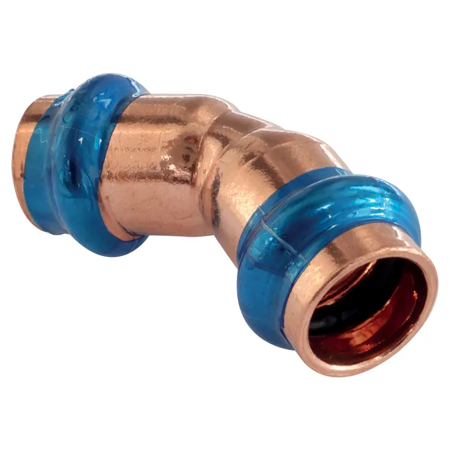 Image principale de Courbe 45° cuivre à sertir FF Ø12 SFY