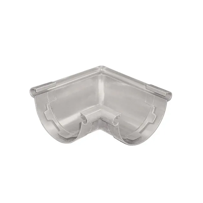 Image principale de Angle 90° int/ext à coller gouttière 25 gris