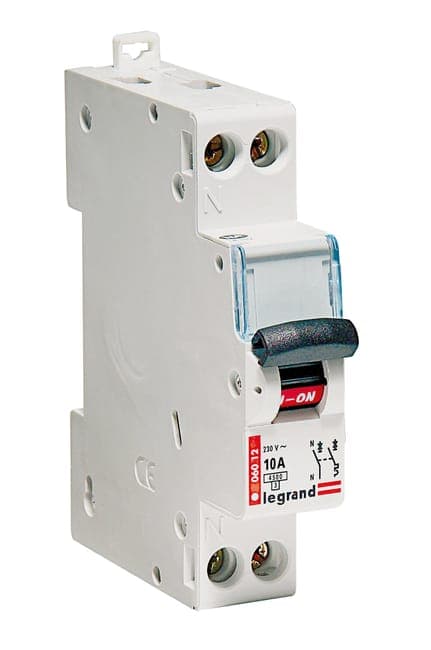 Image principale de Disjoncteur phase + 10A - LEGRAND