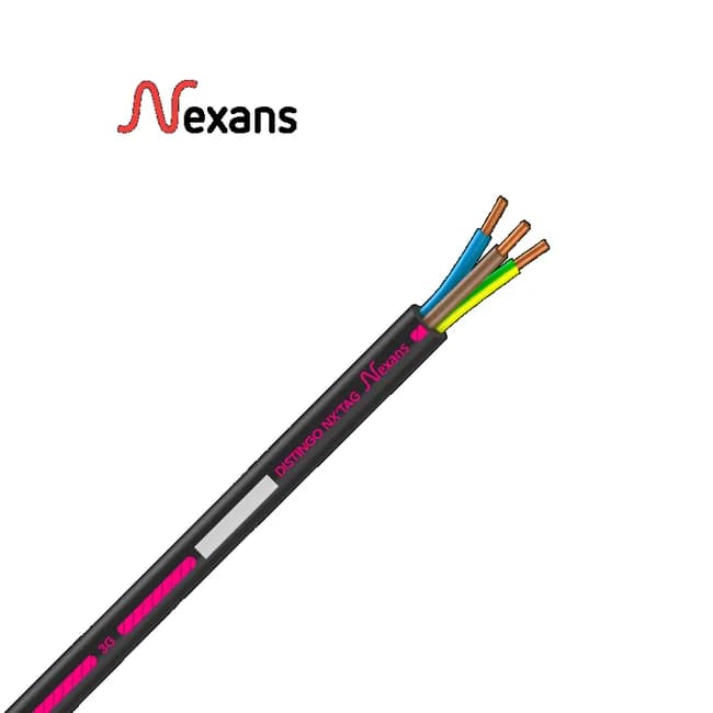 Image principale de Câble électrique R2V 3G 2,5 mm² 100 m - NEXANS