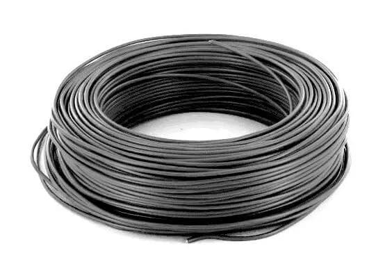 Image principale de Fil électrique HO7VU 1.5 mm² 25 m Noir- MIGUELEZ SL