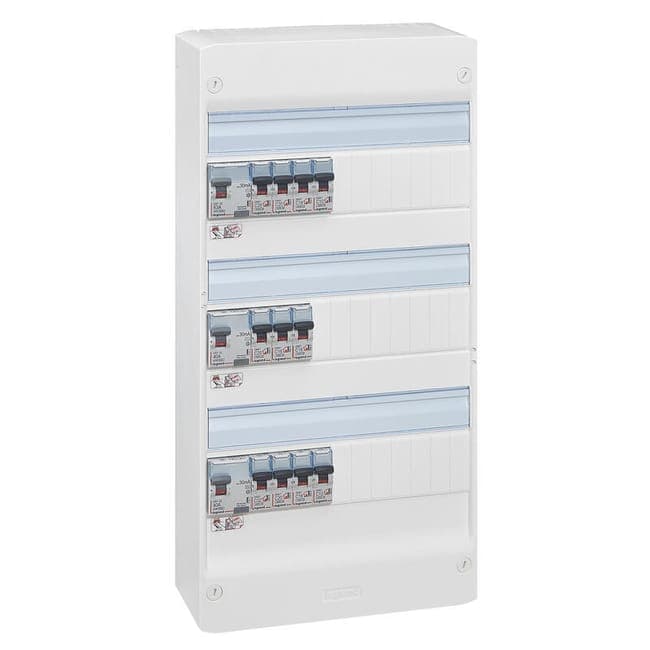 Image principale de Tableau électrique pré-équipé pré-câblé 3 rangées - LEGRAND