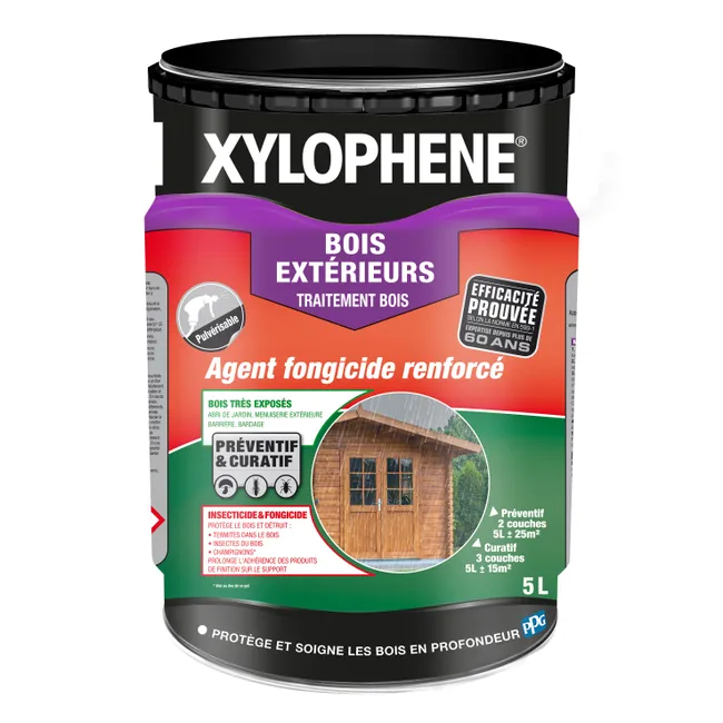 Image principale de Traitement bois extérieurs 5 L - XYLOPHENE