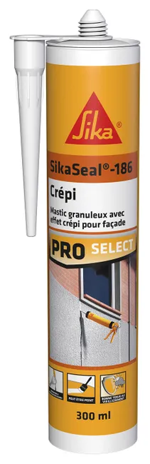 Image principale de MASTIC JOINTS SIKASEAL-186 CRÉPI BLANC