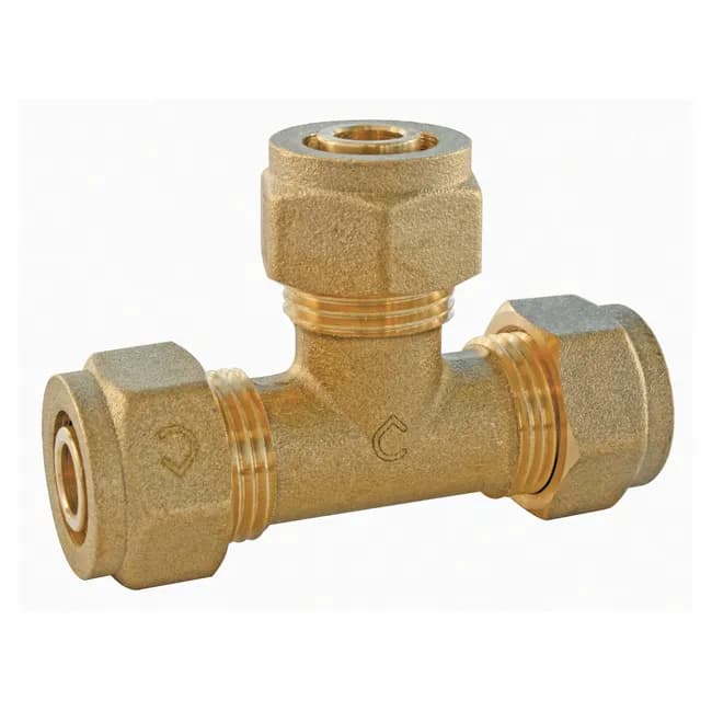 Image principale de Raccord à compression - té égal - PER Ø16