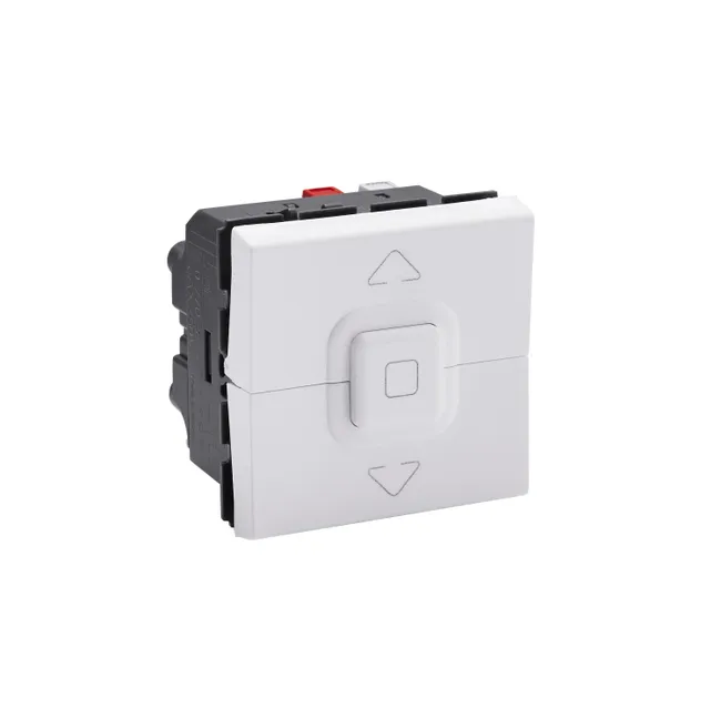 Image principale de Interrupteur volet roulant blanc Mosaïc - LEGRAND