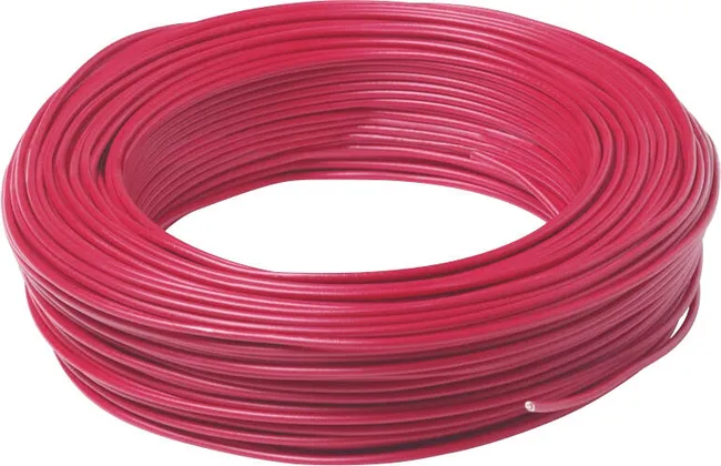 Image principale de Fil électrique HO7VR 6 mm² rouge 25 m - MIGUELEZ SL