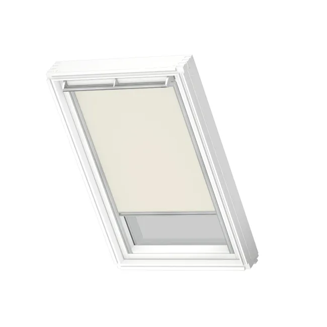 Image principale de Store fenêtre de toit VELUX occultant beige DKL M04 1085S, cadre gris