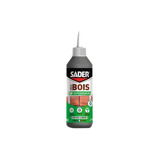 Image principale de SADER COLLE BOIS EXT.POLYU.BIB.250G SADER - 30621063