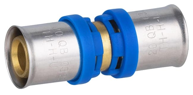 Raccord jonction égale multicouche à sertir Diam.20 mm