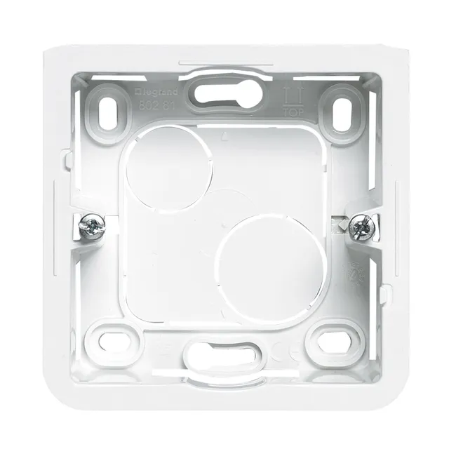 Image principale de Cadre saillie Mosaic, LEGRAND blanc brillant